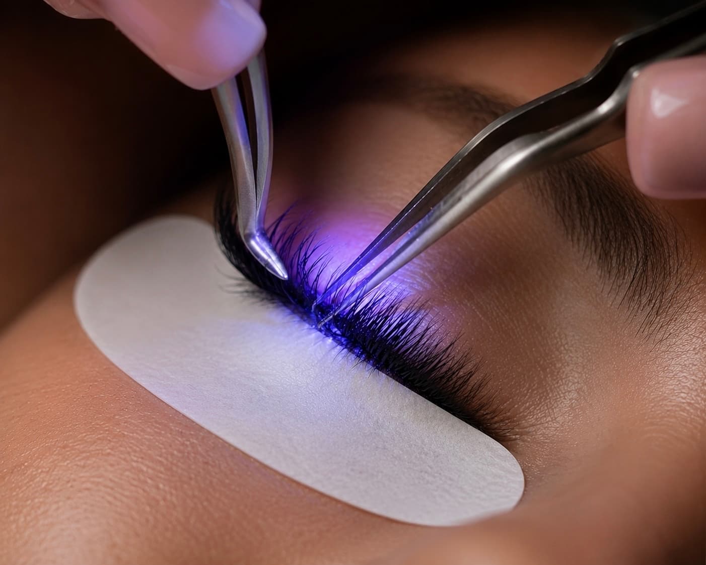 LED lash extensions at The Ivy Beauty Suites