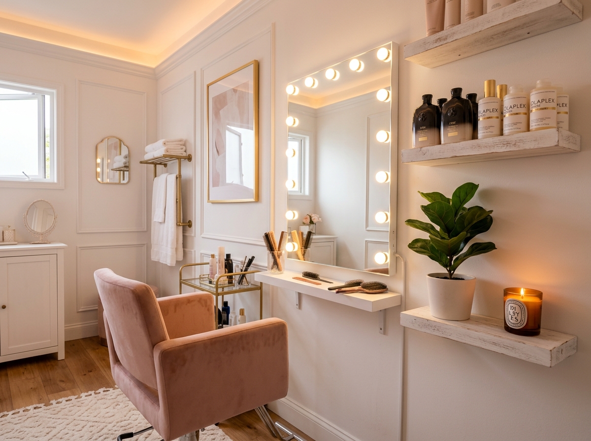 Beautifully designed salon suite